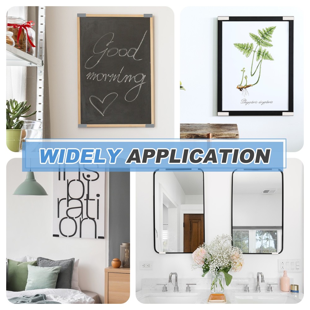 10 Pcs Adjustable Tile Hooks, Black Bronze, Width 10mm (3/8")