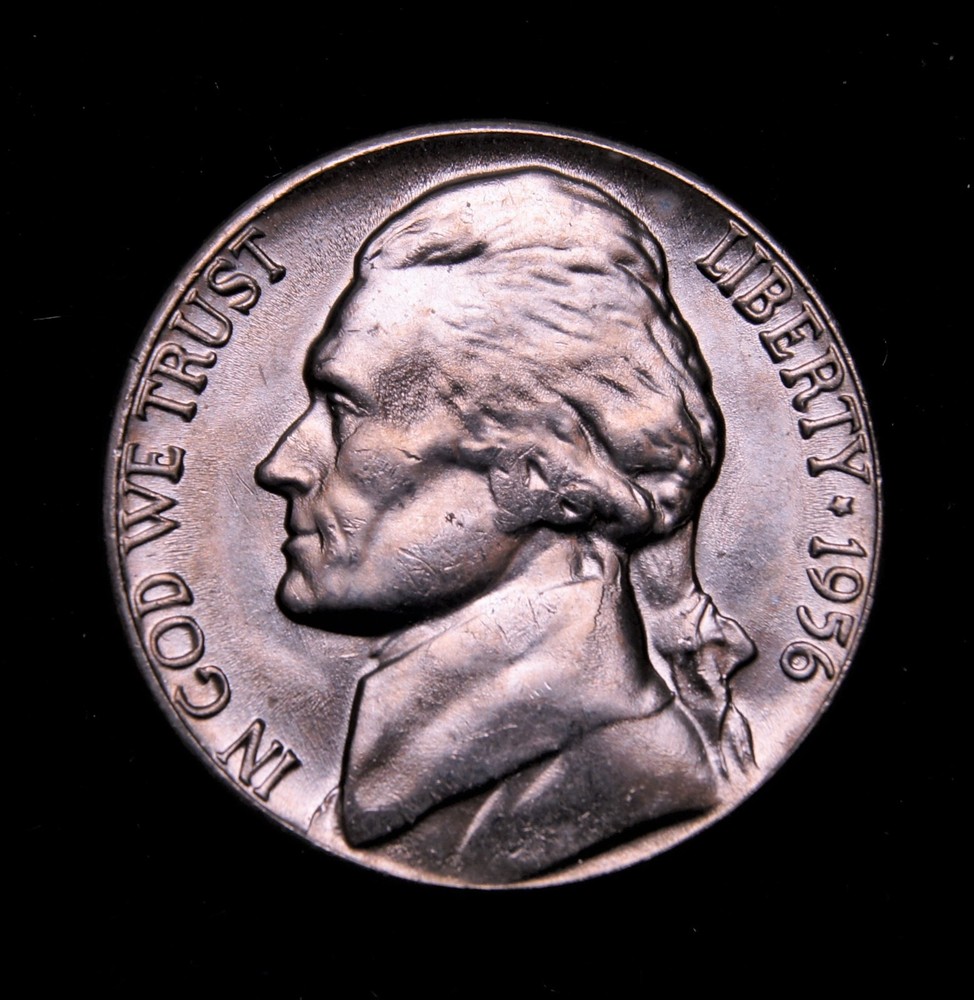 1956-D Jefferson Nickel  Gem BU+++++