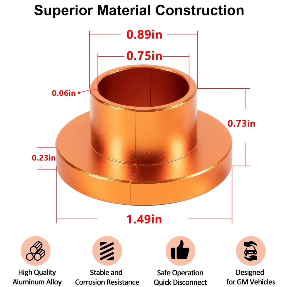 GM Heater Hose Quick Disconnect Tool for 3/4" Heater Line Replacement
