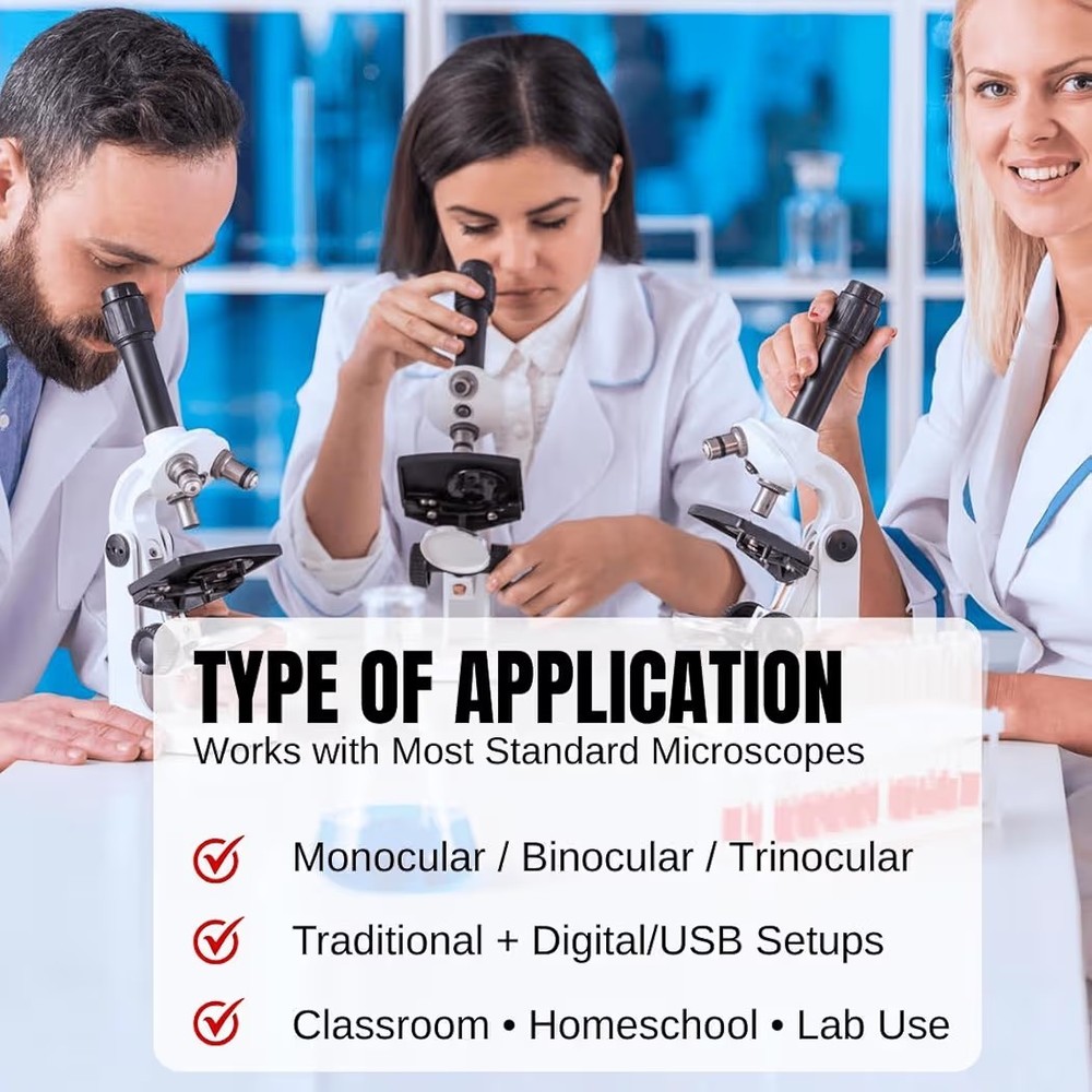 Microscope Slides and Covers, Pre-Cleaned Optical Glass, High Light...