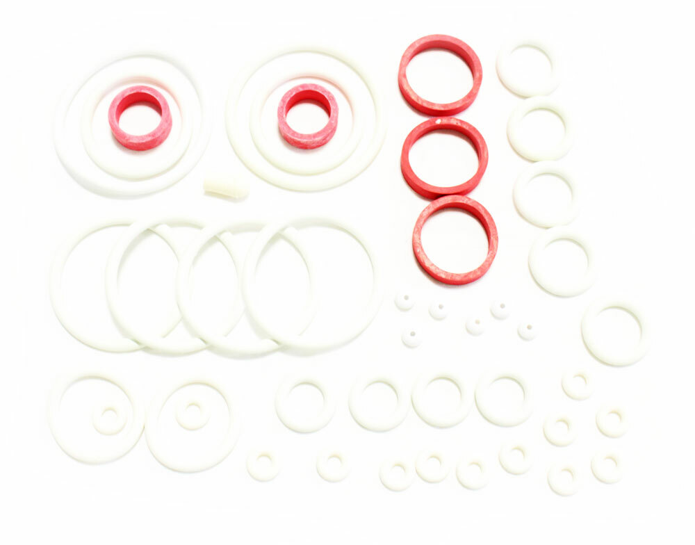 Bally Embryon Pinball Machine Replacement Repair Rubber Ring Kit White