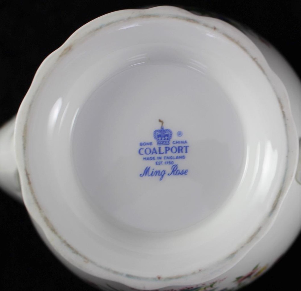Coalport Ming Rose Coffee Pot with Lid