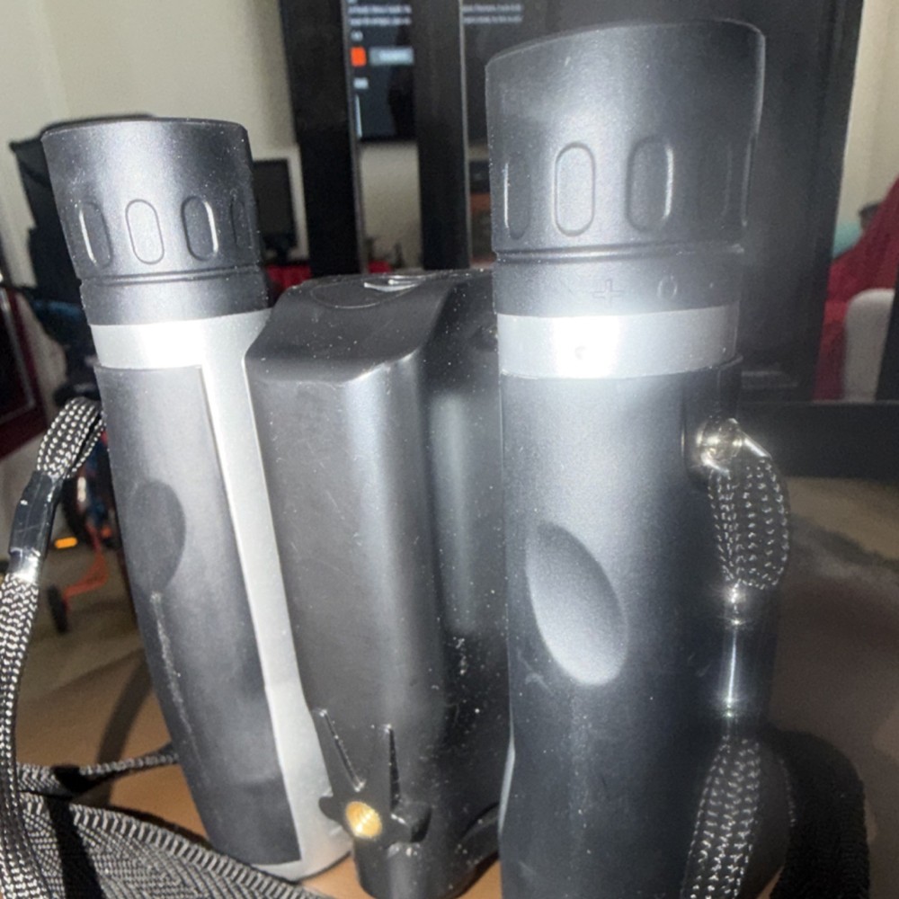 Digital Night Vision Binoculars with Display Screen Black Silver