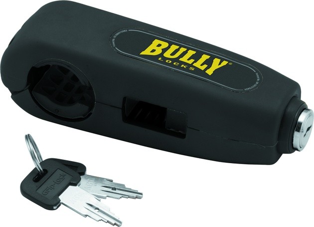 BikeMaster Bully Locks Grip Lock Black