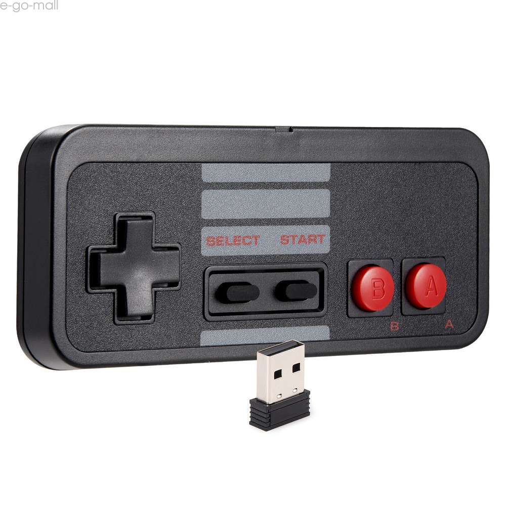 2Pack 2.4G Wireless NES USB Controller for PC Windows MAC iOS Raspberry Pi USB