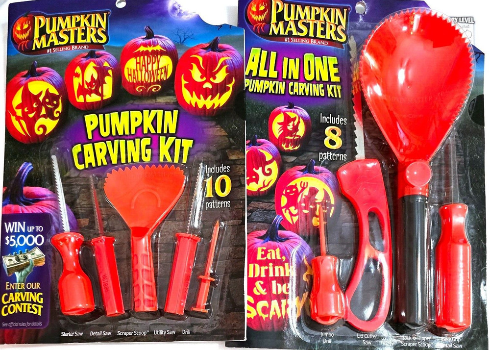 Pumpkin Carving Tools Lot