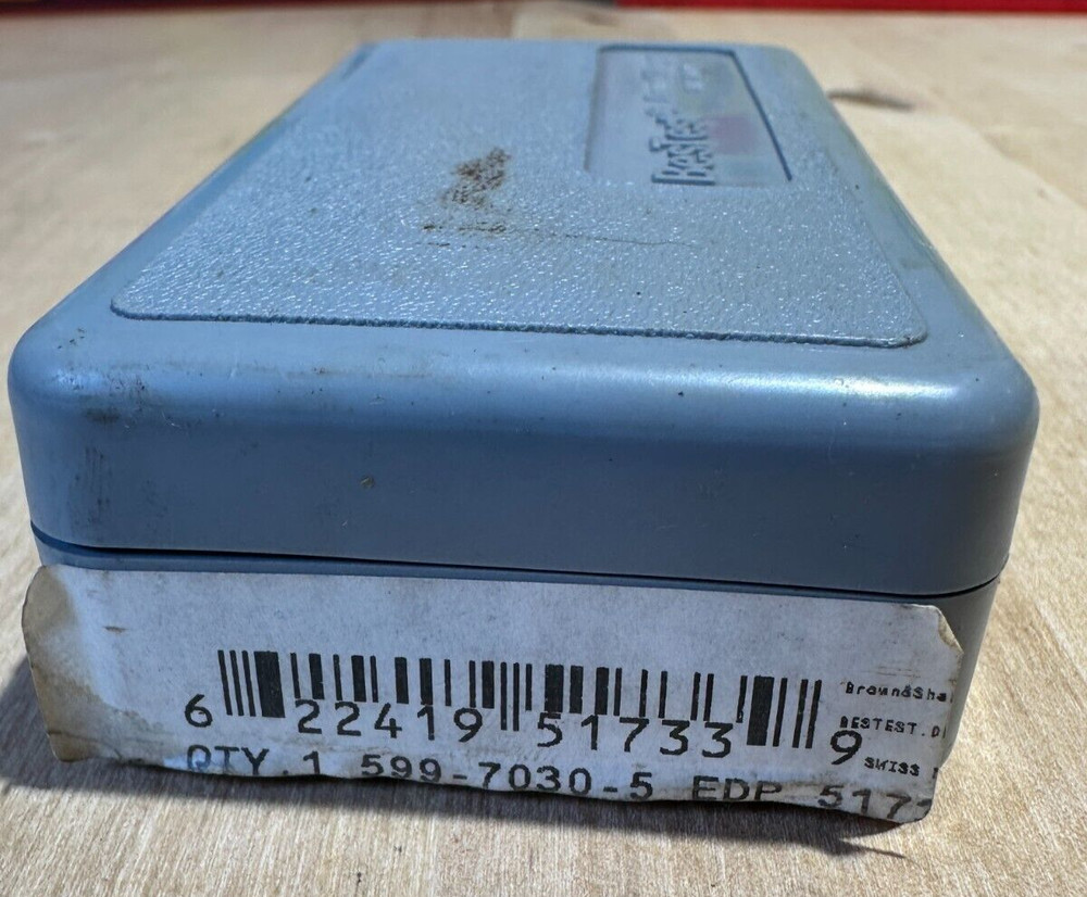 Brown & Sharpe BesTest Model 7030-5 Test Indicator WORN, UNTESTED