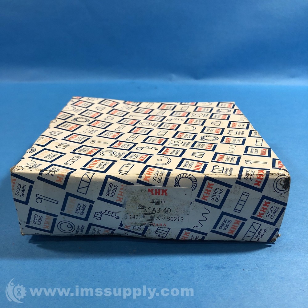 KHK SSA3-40 Spur Gear FNFP