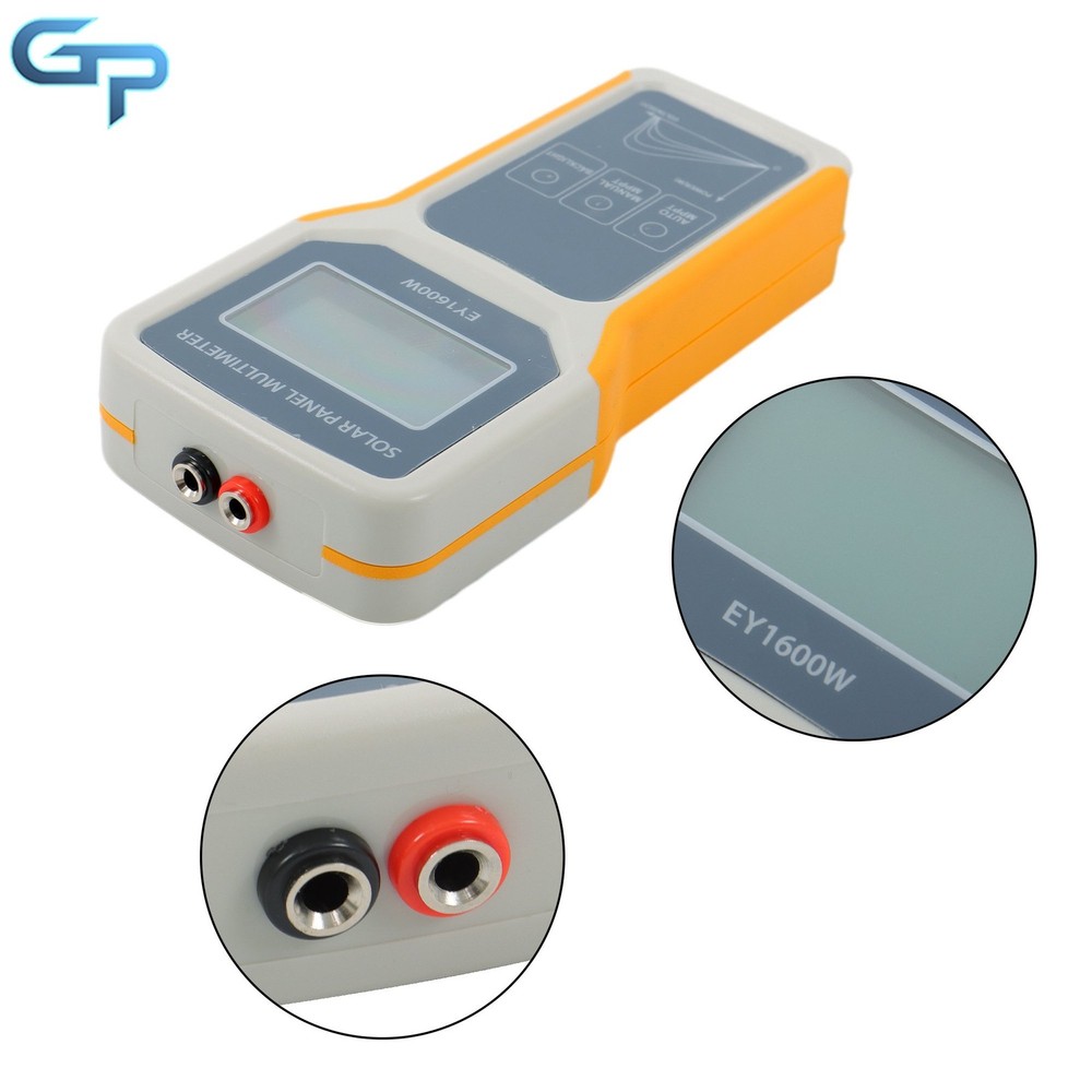 1600W MPPT Solar Analyzer: Open-Circuit Voltage & Power Fault Detection