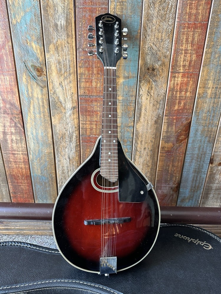 Bestler M2 8 String Mandolin with Epiphone Hard Shell Case