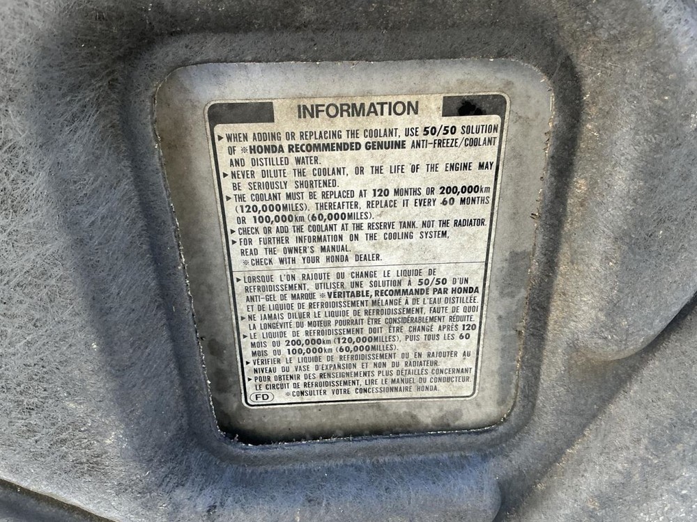 System Restraint Bag Module Front Console Center Dash Fits 02 ACCORD 860299