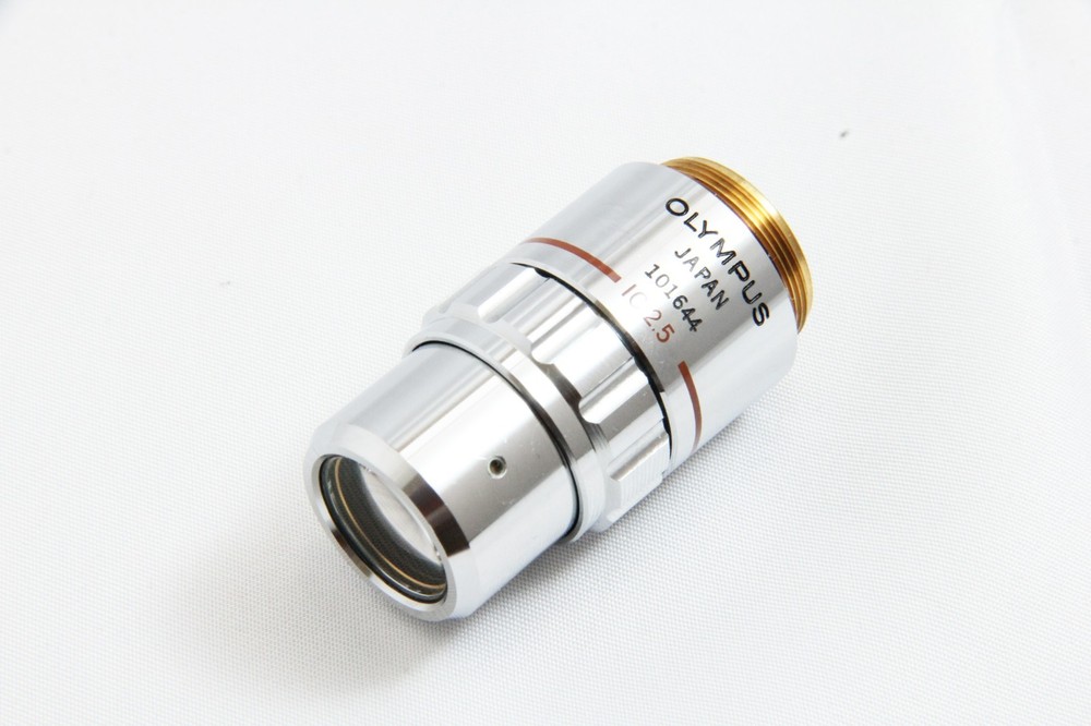 Nikon MSPlan 2.5x / 0.07 ∞/0 f=180 MS Plan Microscope Objective Lens #5716
