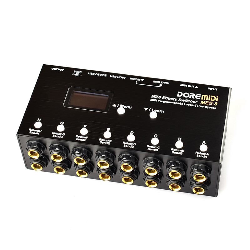 DOREMiDi MIDI Effects Switcher MES-8 controller