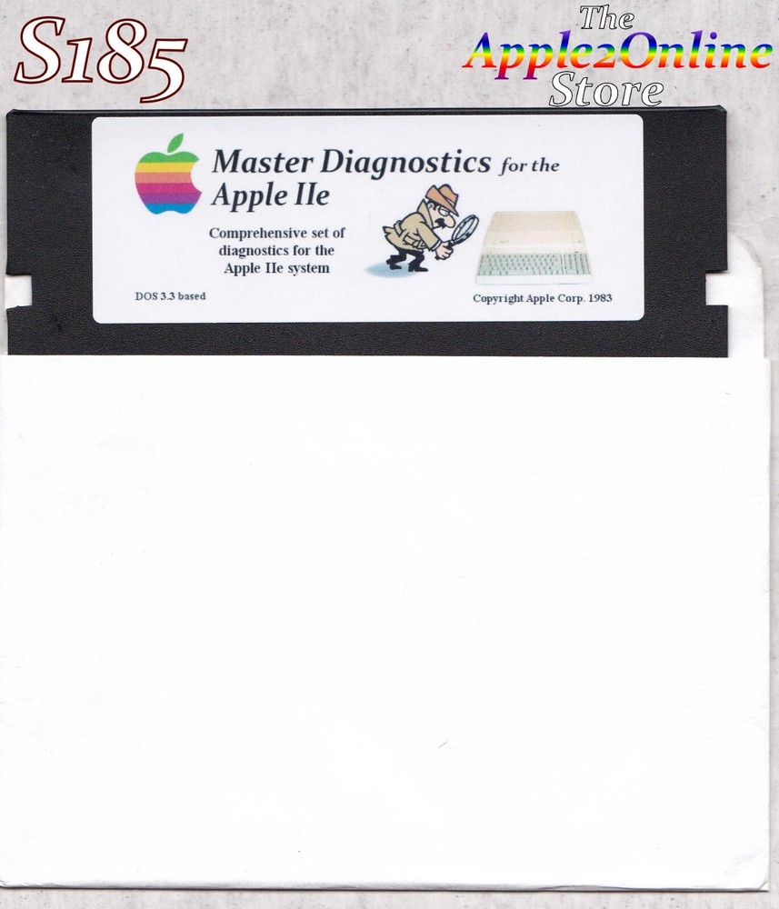 ✅ 🍎 Master Diagnostics for the Apple IIe - NEW DISK 💕
