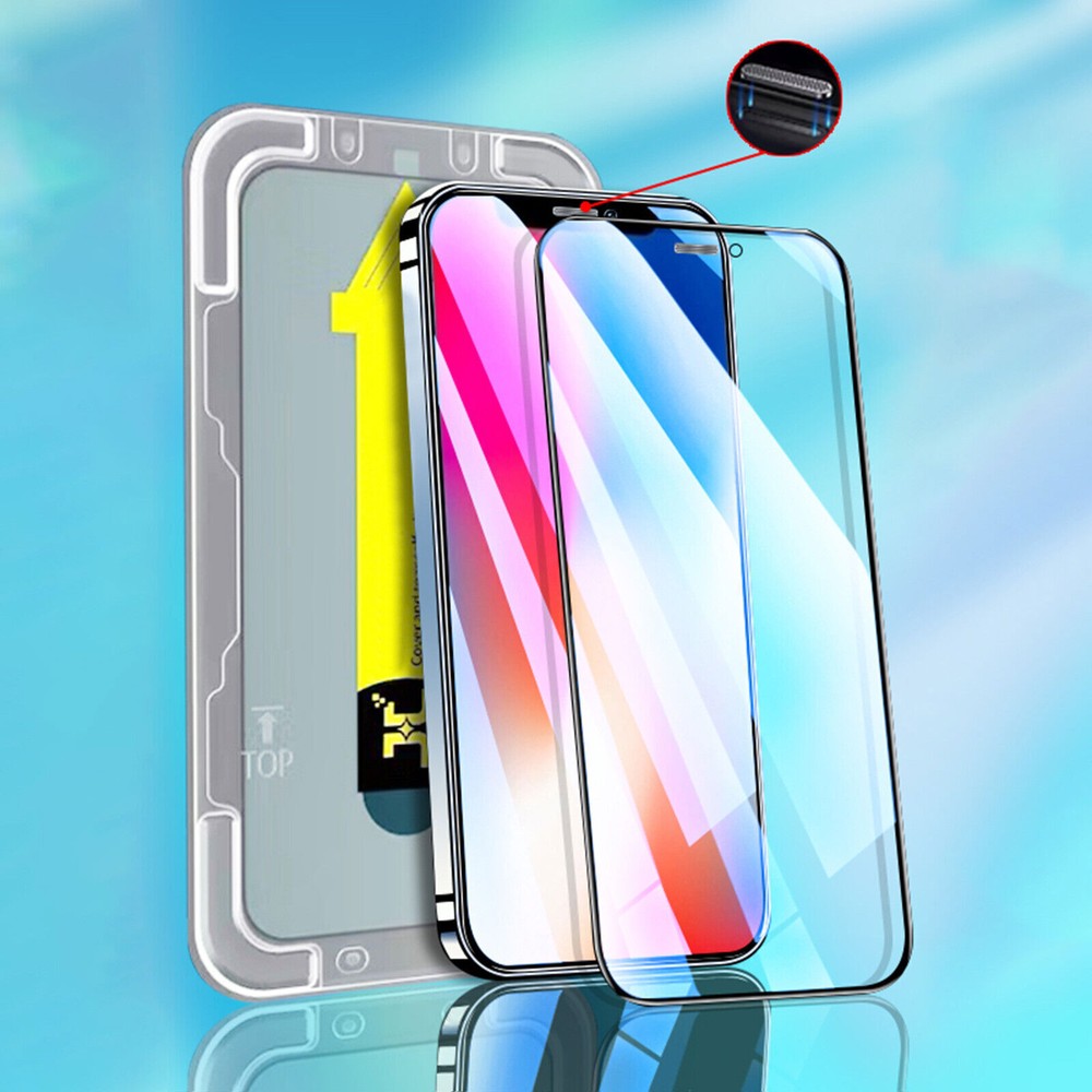 2/4 Pack For iPhone 15/16 Pro Max Privacy/HD Screen Protector+Auto Alignment Kit