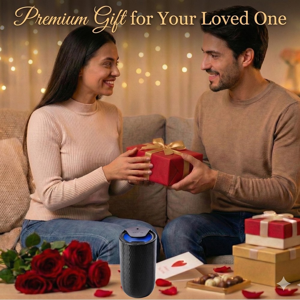 Waterless Essential Oil Diffuser – Portable Cordless Aromatherapy Diffuser