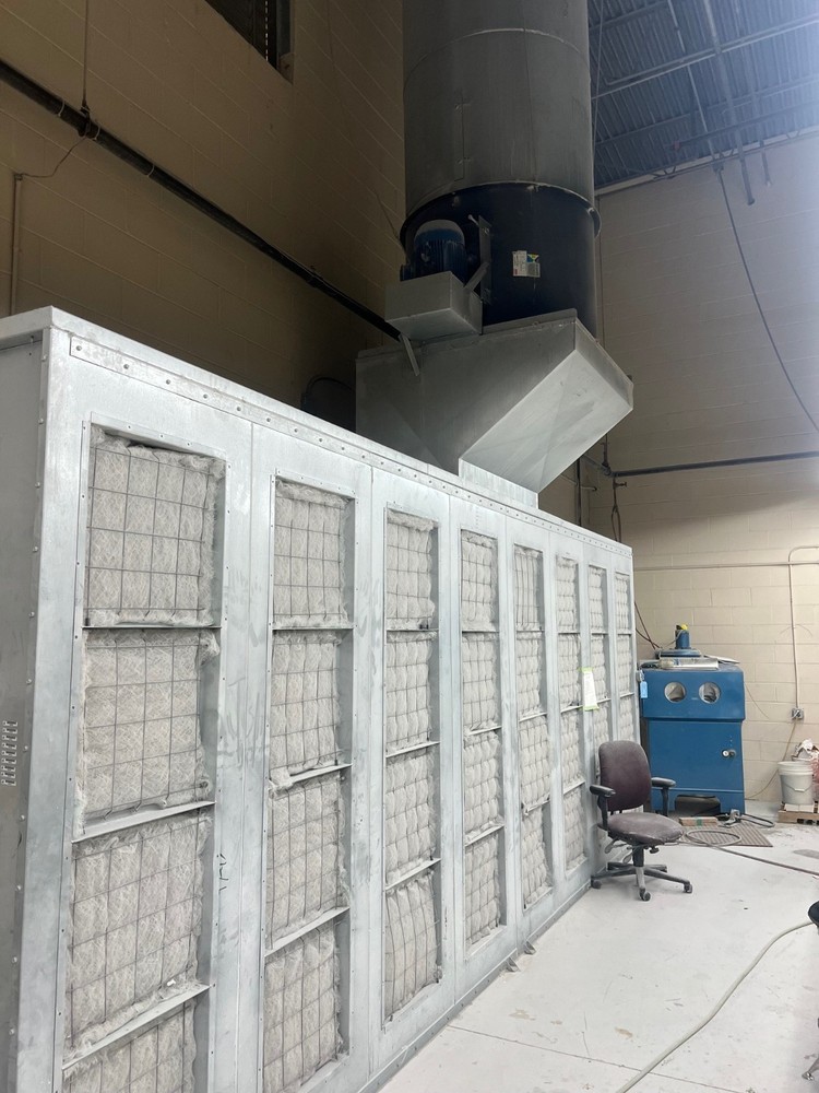 Eagle Air Sanding Wall – Industrial Air System – Stack & Engine Included – 2005