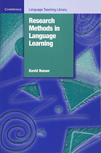 Research Methods in Language Learning (Cambridge Language Teachi