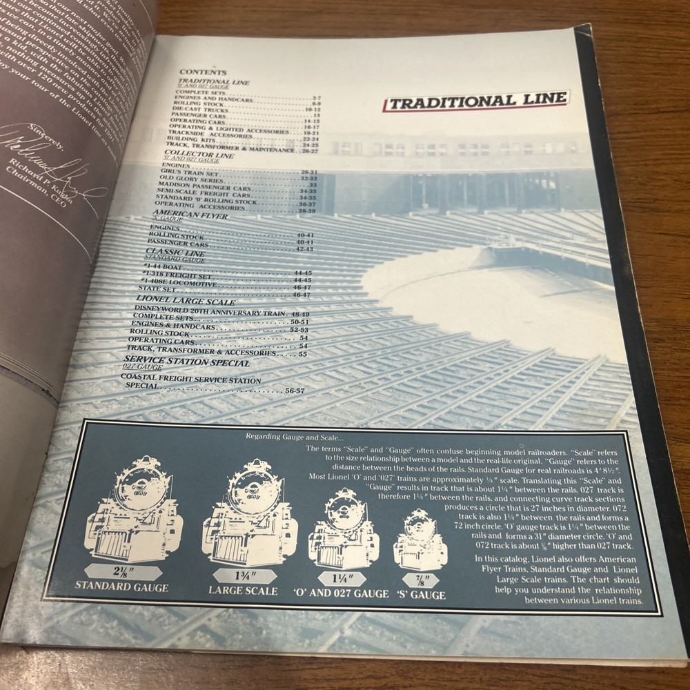 1991 Book 2 Lionel Trains Catalog