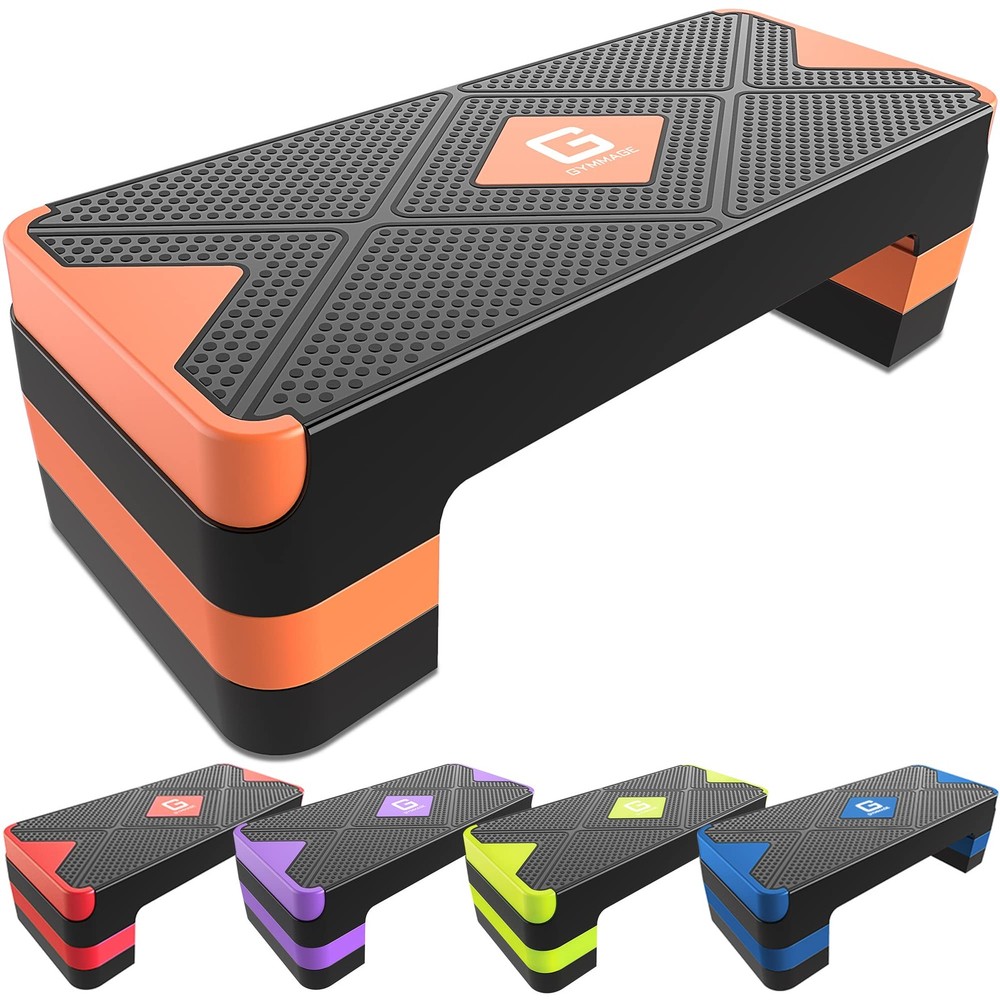 Aerobic Exercise Step, Adjustable Aerobic Stepper for Exercise, Workout Step ...