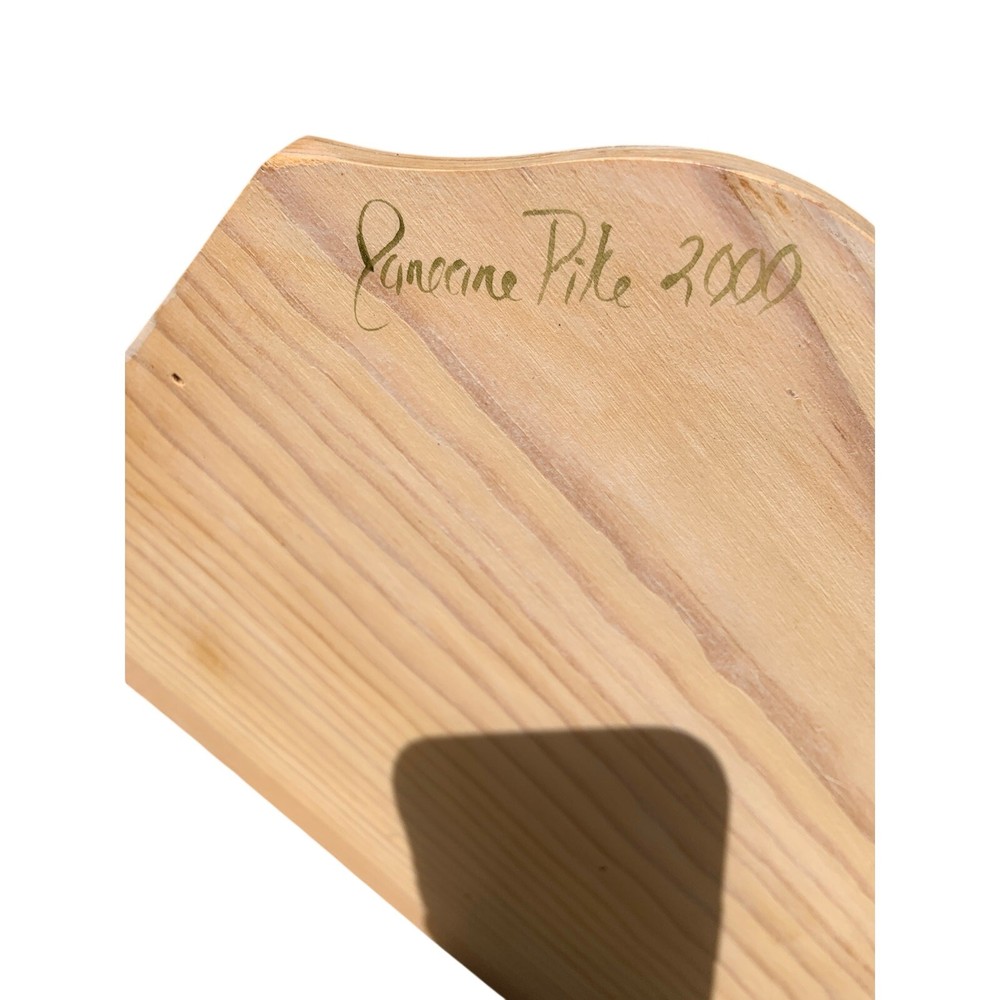 Vintage Hand Painted Vegitables 2 Section Box Signed Jeneane Pike 2000