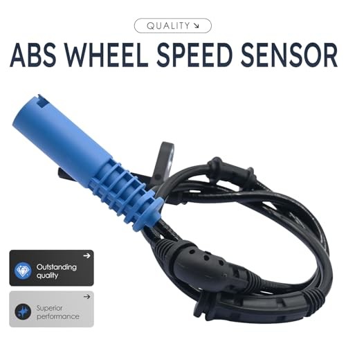 2Pcs Front Left and Right Abs Wheel Speed Sensor Compatible with Mini Cooper
