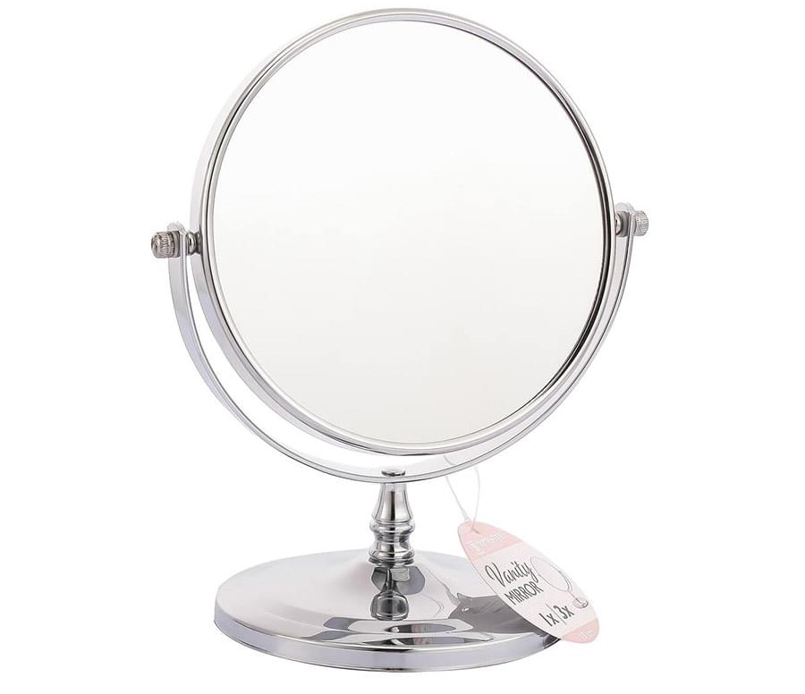 15CM ROUND VANITY TABLE MIRROR 15 CM
