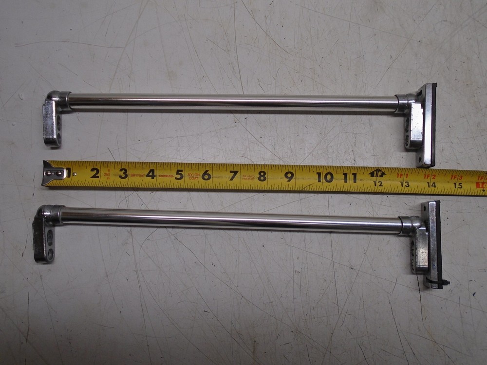 O2a WINDSHIELD SUPPORT BRACKET Marine Brace Window Pair 14"