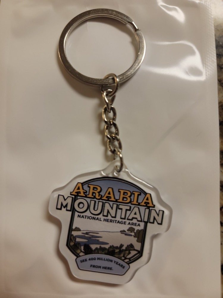 Arabia Mountain Keychain