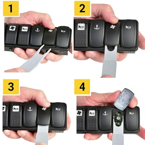 Rocker Switch Face Actuator Removal Tool