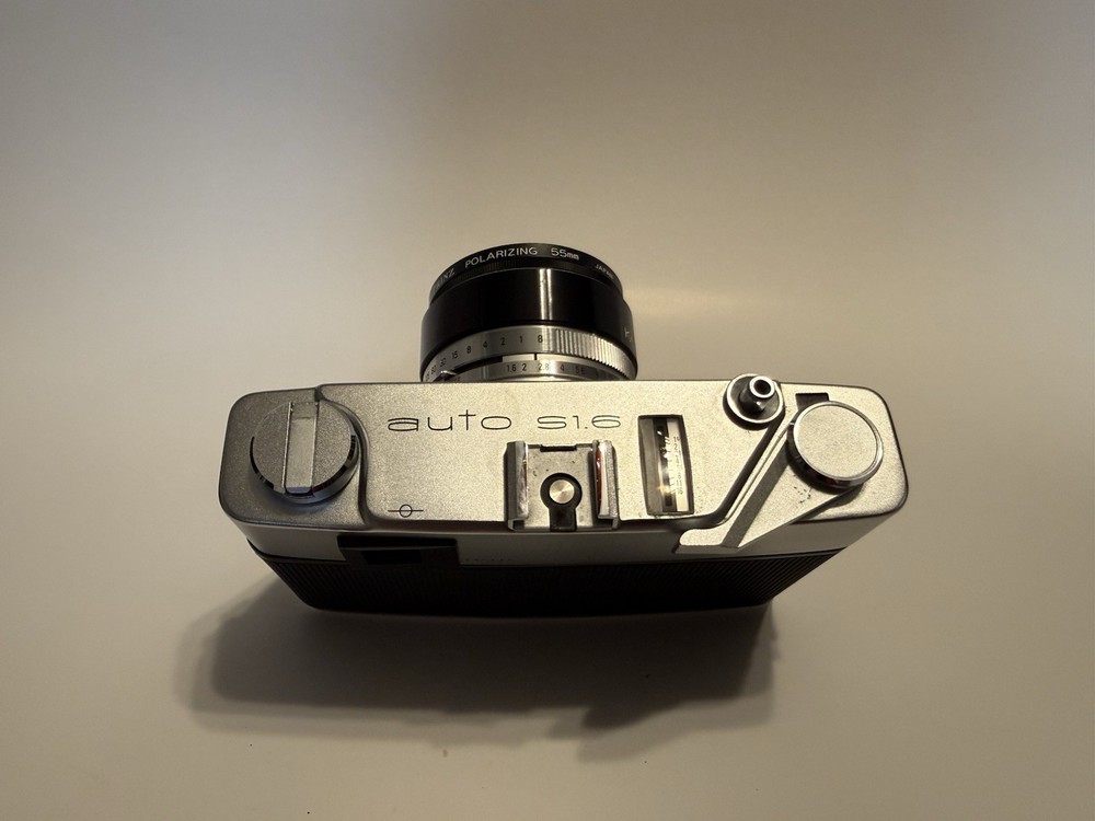 Konica Auto S1.6 Rangefinder Camera With Leather Case