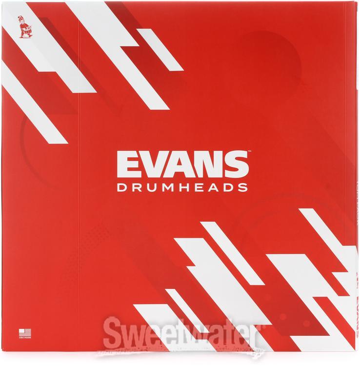 Evans EC2 Clear Tom Pack - 10", 12", and 16" Heads