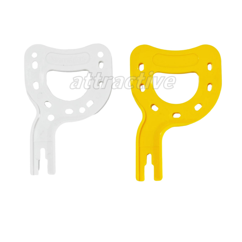 Dental Plastic Fork Basic Joint Guide Plate Plastic Face Bow Fit Amann Girrbach