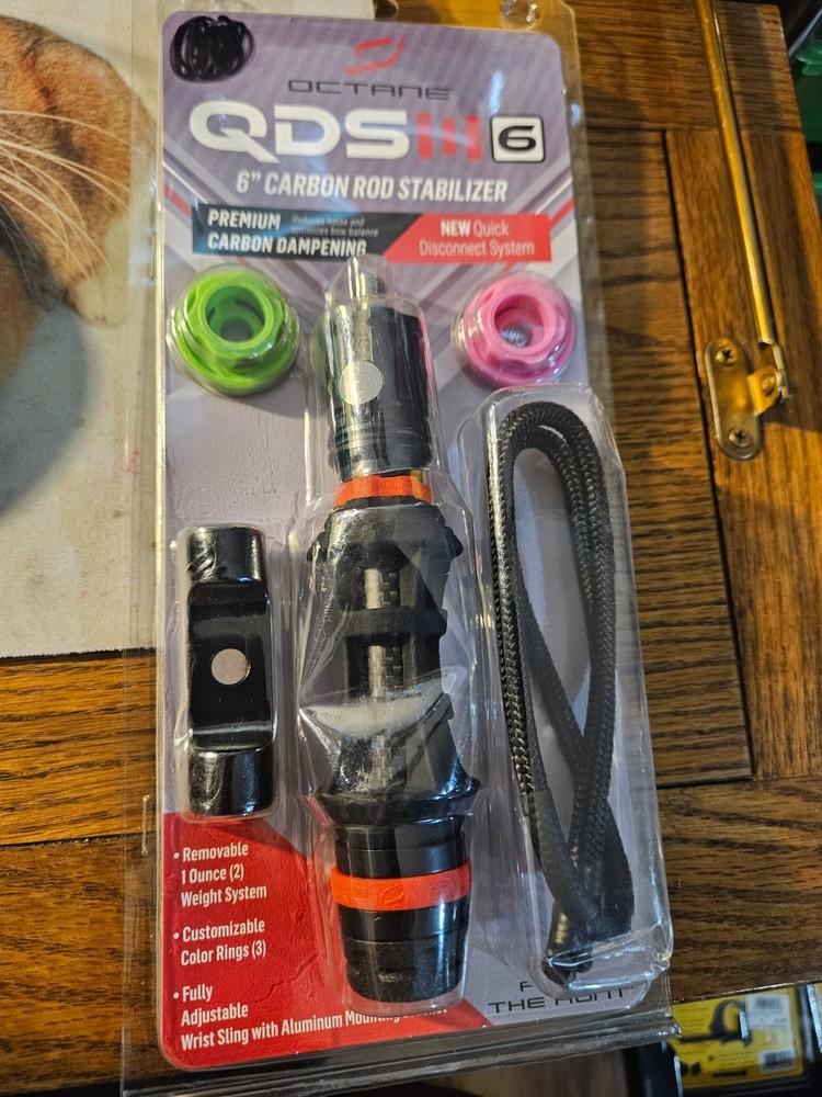 Octane QDS 6 in carbon rod stabilizer