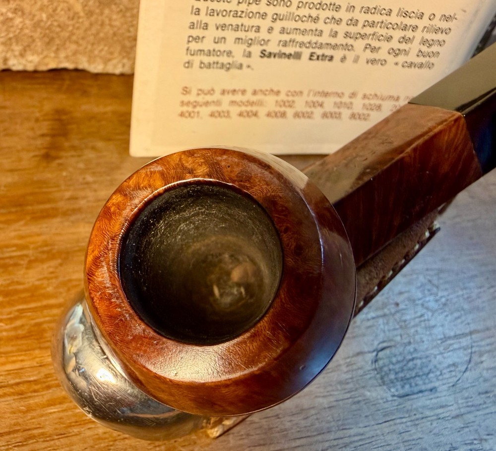 VINTAGE "SAVINELLI EXTRA" 504 FULL REFURBISHED PIPE