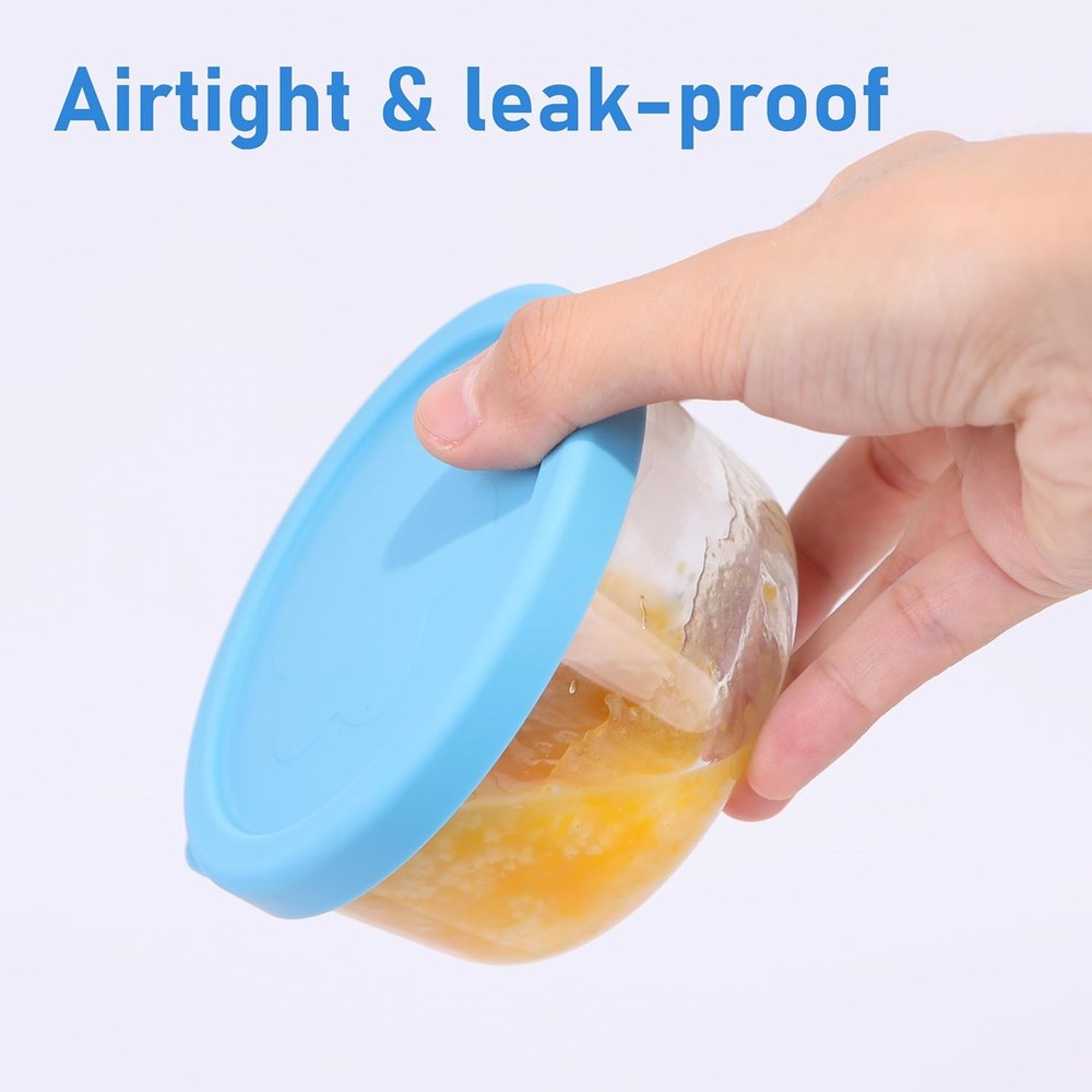 1 Cup Silicone Replacement Lids Storage Cover 1 - 2 Pack, 1 - 2 Pack