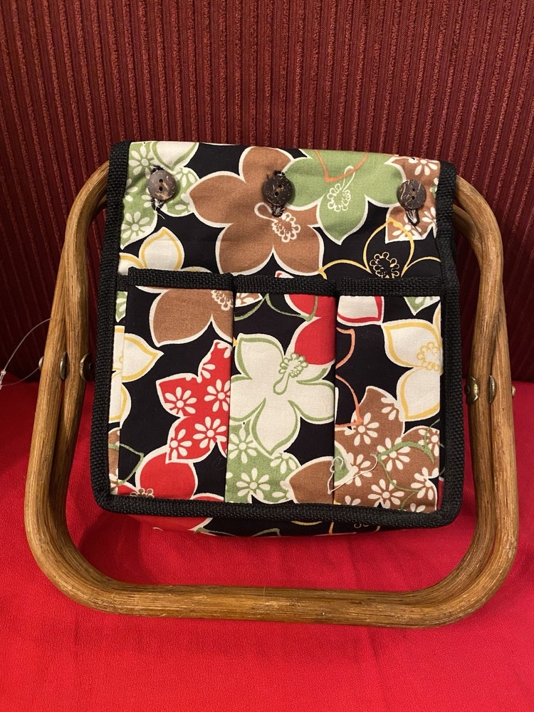 Mini Folding Knitting Craft Tote