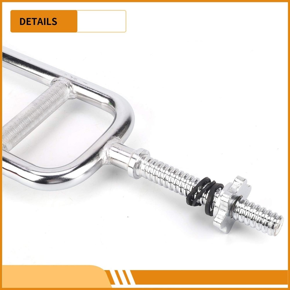 34'' Olympic Triceps Bar Weight Bar Standard Threaded Solid Triceps Bar Curl