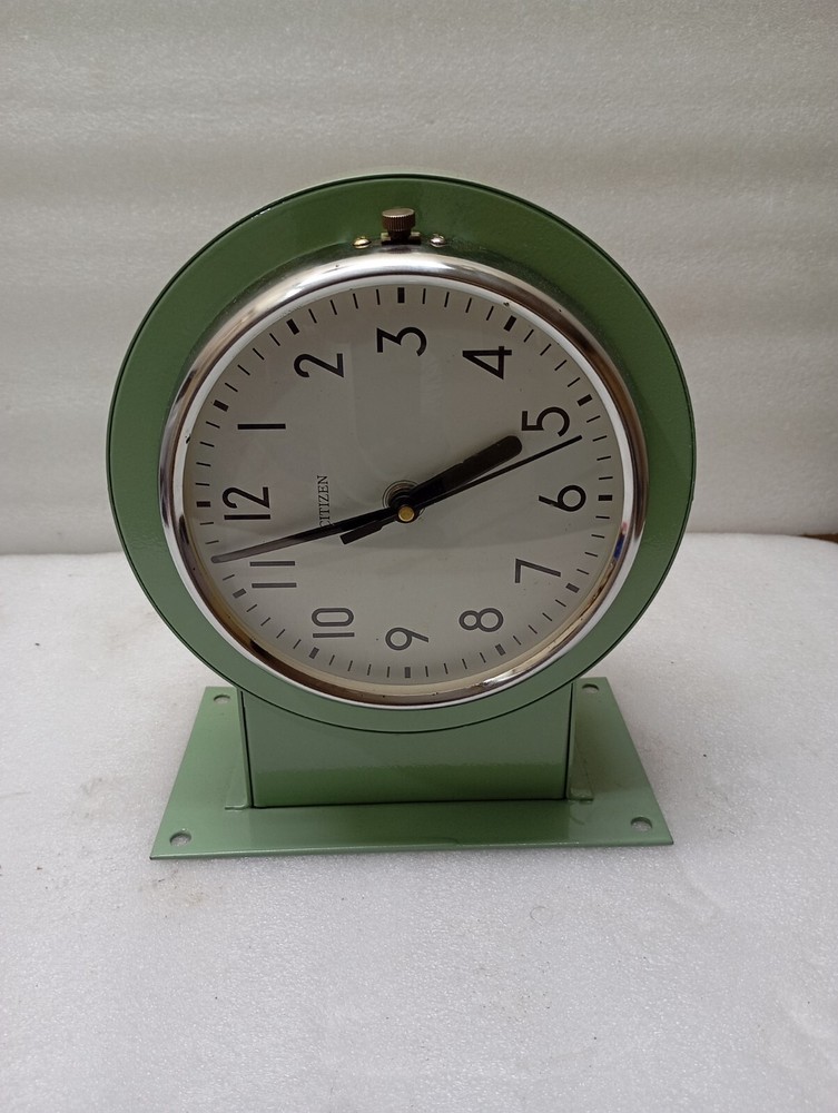 Vintage Citizen Marine Ship Wall Clock Both Sided