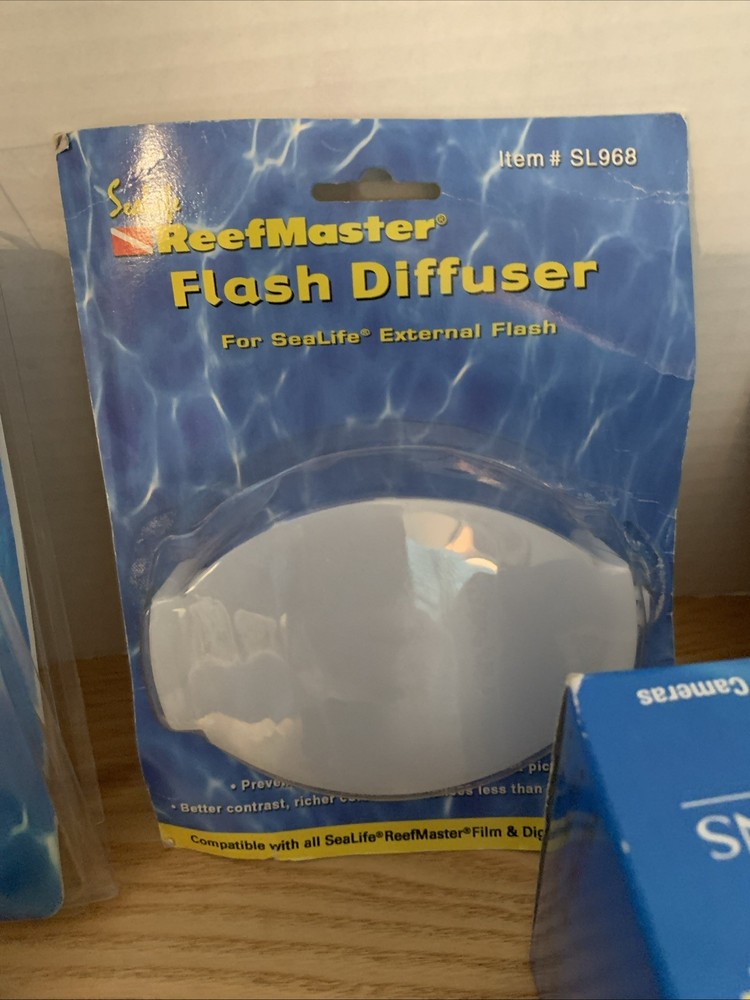 SEALIFE Reef Master Wide Angle Lens 24 mm, Control Weight, Flash Diffuser +