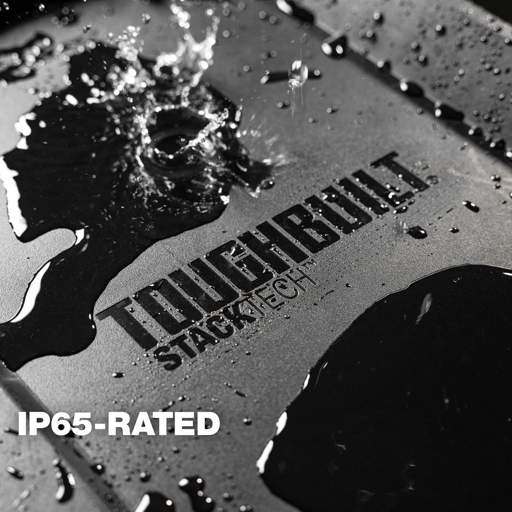 StackTech Large Tool Box W/ Auto-Locking Interface Self-Aligning Top One-Hand