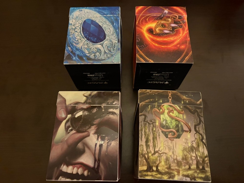 Mtg Ultra Pro Medallion Deck Boxes Set