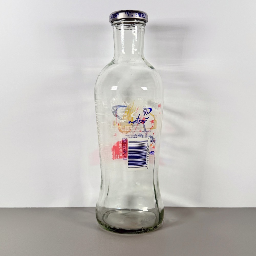 Snapple Elements Collectible Bottle - Meteor ☄️ Elements | Vintage Snapple 2000s