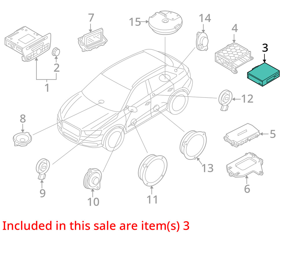 CONTROL PANEL OEM 2014 ALLROAD 1YR WRNTY