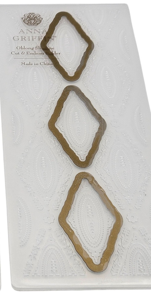 Anna Griffin Perfect Pattern Slimline Cut & Emboss Folders Set