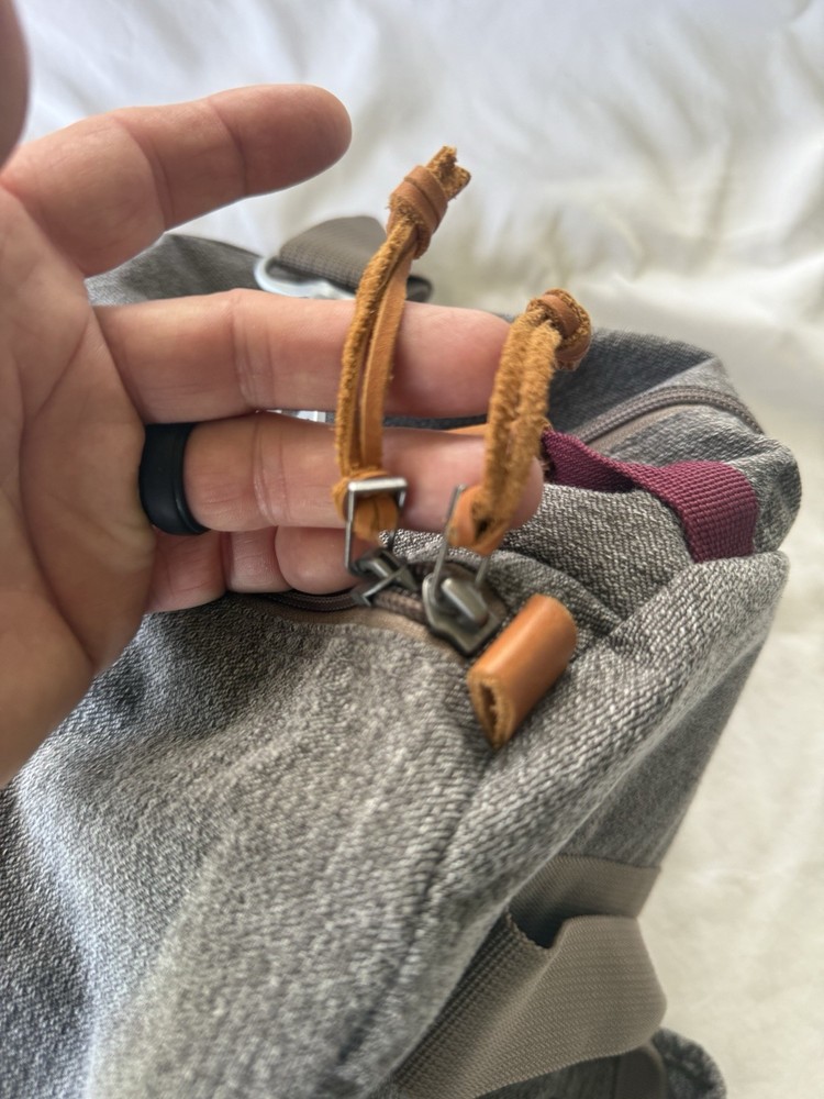 Eddie Bauer Bygone Utility Hiking Backpack + Matching Duffle Dark Gray