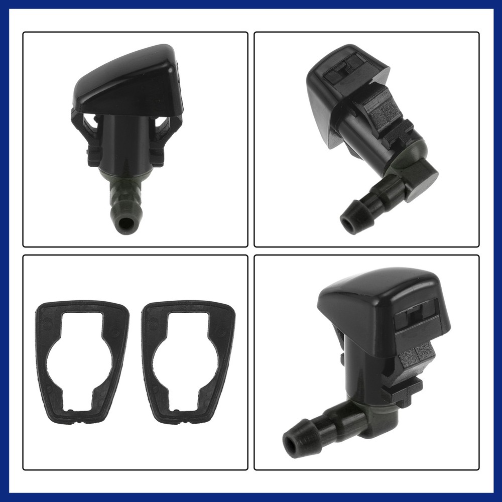 2 Pc Front Windshield Washer Nozzle for Jeep Cherokee 2014-2019 No.68102968AA