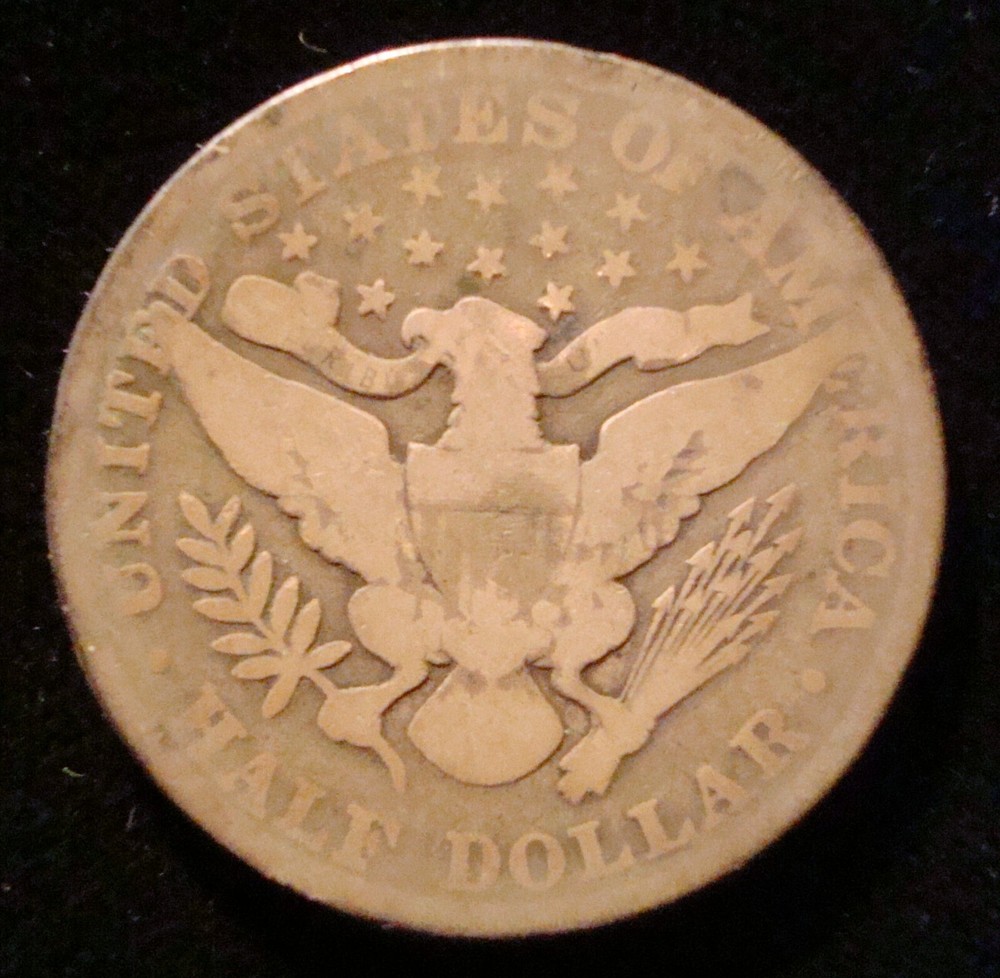 1897 Barber Half dollar