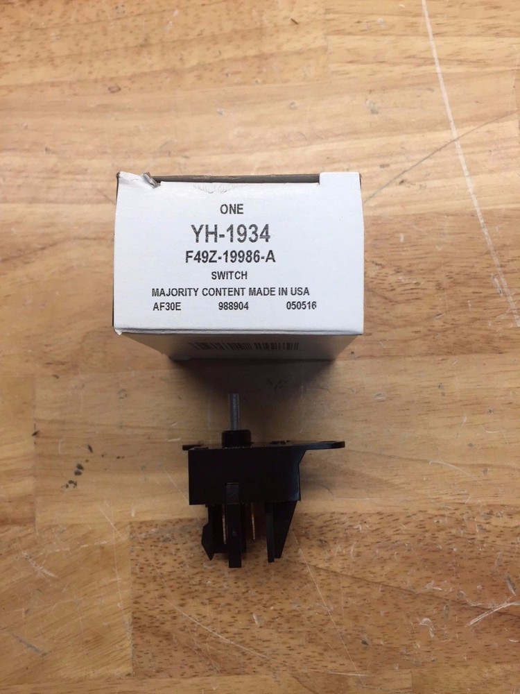 HVAC Blower Control Switch Front MOTORCRAFT YH-1934