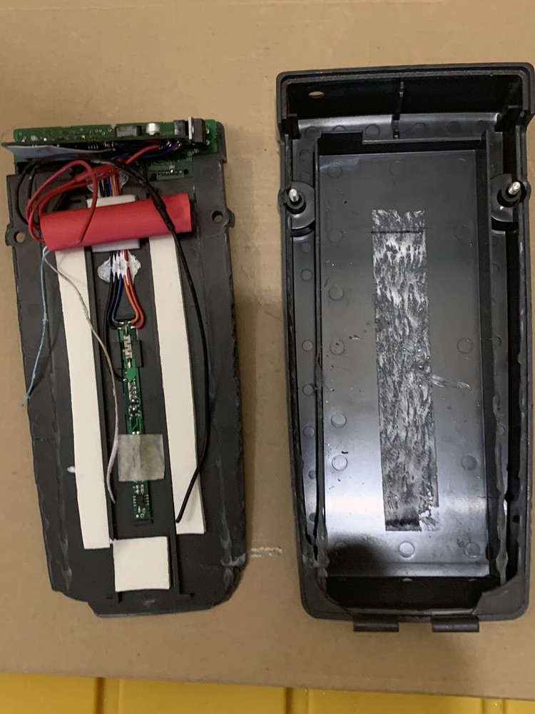 Fluke OPV-BP Battery Empty Case For Rebuilding